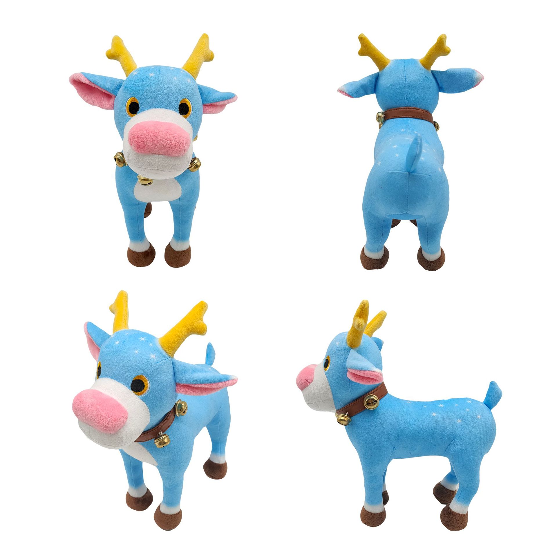 Spot Cross-Border New Tiptoe the Reindeer Plush Christmas Reindeer Doll David&#039;s Deer Doll