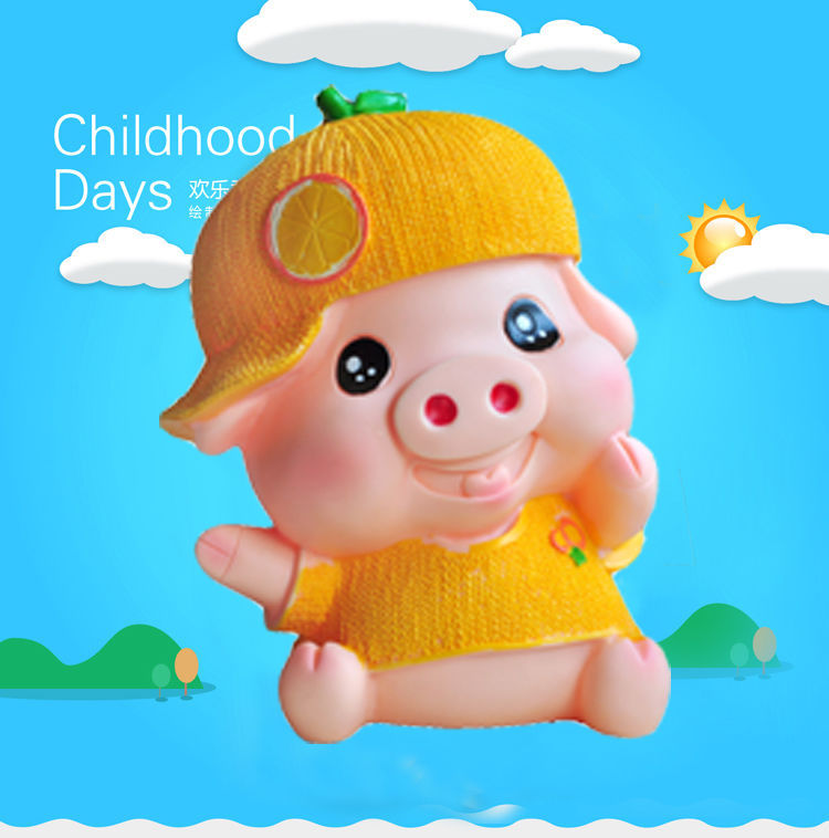 Fall Not Bad Vinyl Figurine Painted DIY Graffiti Plaster Oil-Painting Doll Coloring Coin Bank White Body DIY Handmade