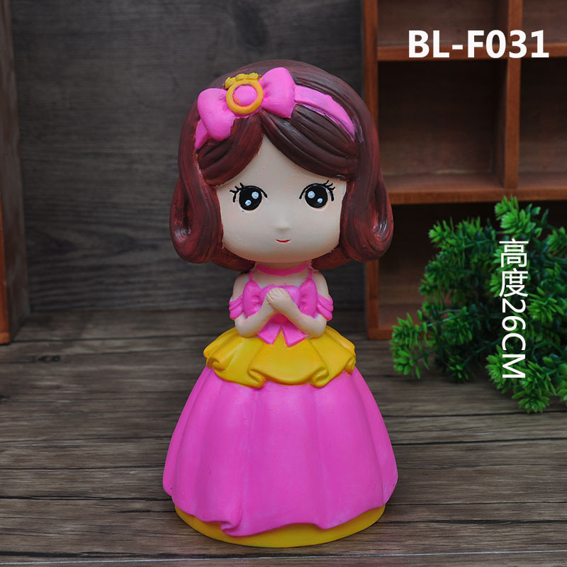 Student Handmade DIY Toy Kindergarten Car Non-Plaster Doll Coin Bank Graffiti White Body Students&#039; Birthday Gift