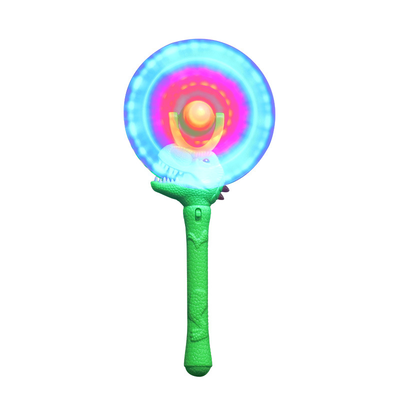 Light-Emitting Toy Stall Light-Emitting Windmill Hot Sale at Scenic Spot Dinosaur Flash Toy Square luminous toys