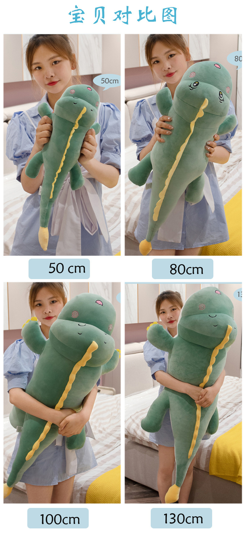 and Adorable Comfortable Dinosaur Pillow Plush Toys Whole Custom Logo Activity Baby Doll Children Sleep Companion Doll