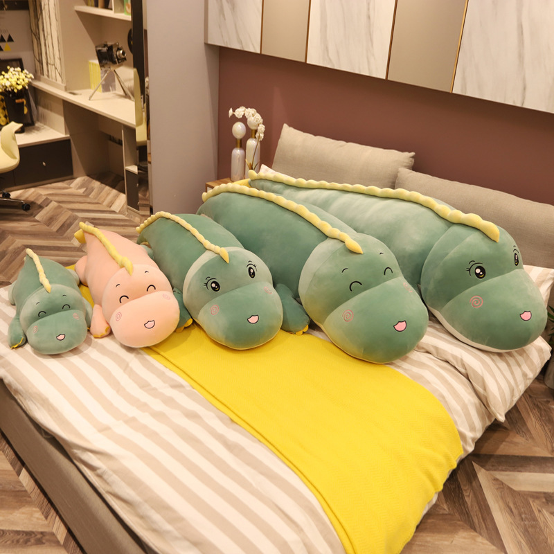 and Adorable Comfortable Dinosaur Pillow Plush Toys Whole Custom Logo Activity Baby Doll Children Sleep Companion Doll