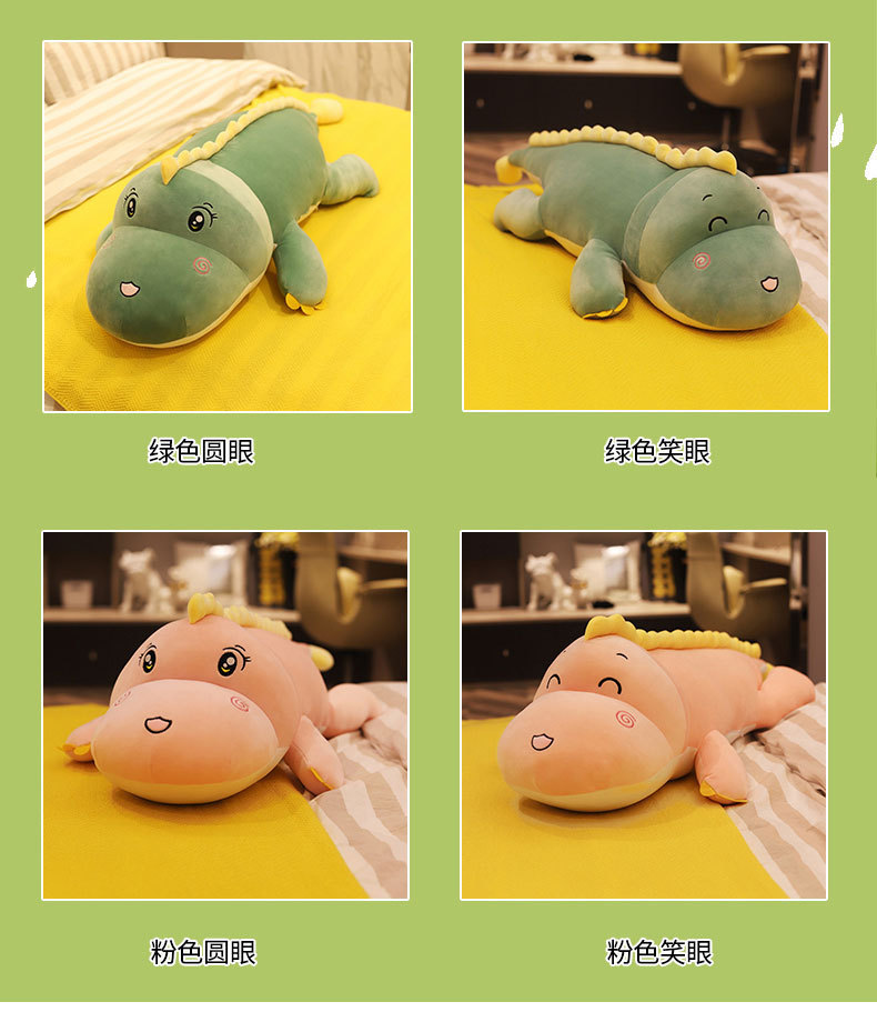 and Adorable Comfortable Dinosaur Pillow Plush Toys Whole Custom Logo Activity Baby Doll Children Sleep Companion Doll