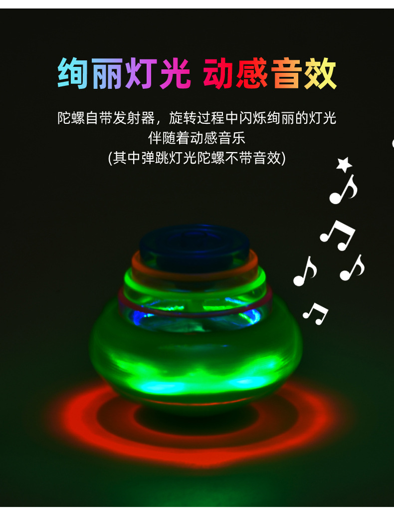 Internet Celebrity Children's Luminous Toys Light Music Gyro Rotating Toy Boys and Girls Stall Square Wholesale Cross-Border Internet Celebrity Children's Luminous Toys Light Music Gyro Rotating Toy Boys and Girls Stall Square Wholesale Cross-Border