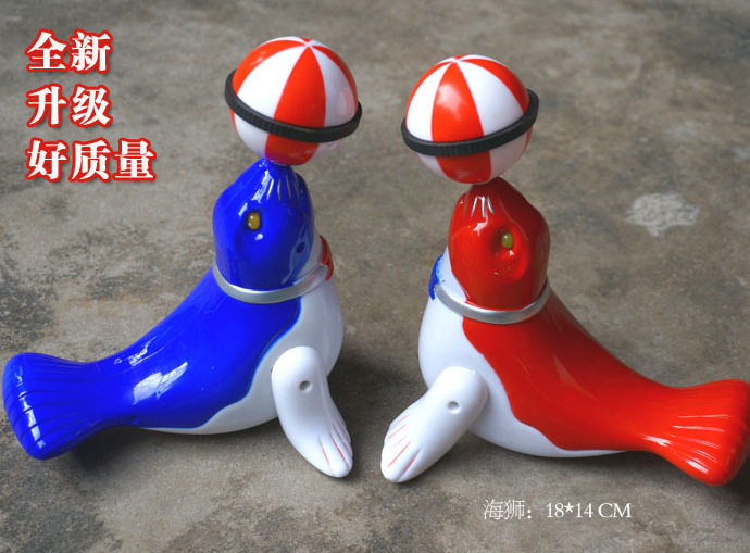Electric sea lion top ball Electric toys luminous toys stand hot spot supply manufacturers direct