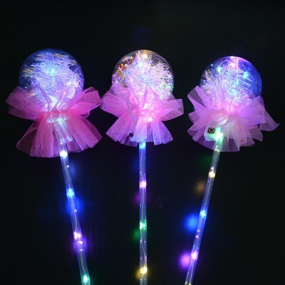 New LED flash bobo ball flash stick children's luminous toys spread star ball bobo ball magic wand
