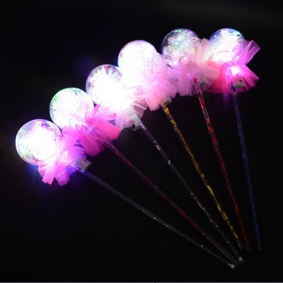 New LED flash bobo ball flash stick children's luminous toys spread star ball bobo ball magic wand