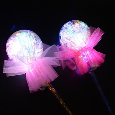 New LED flash bobo ball flash stick children's luminous toys spread star ball bobo ball magic wand