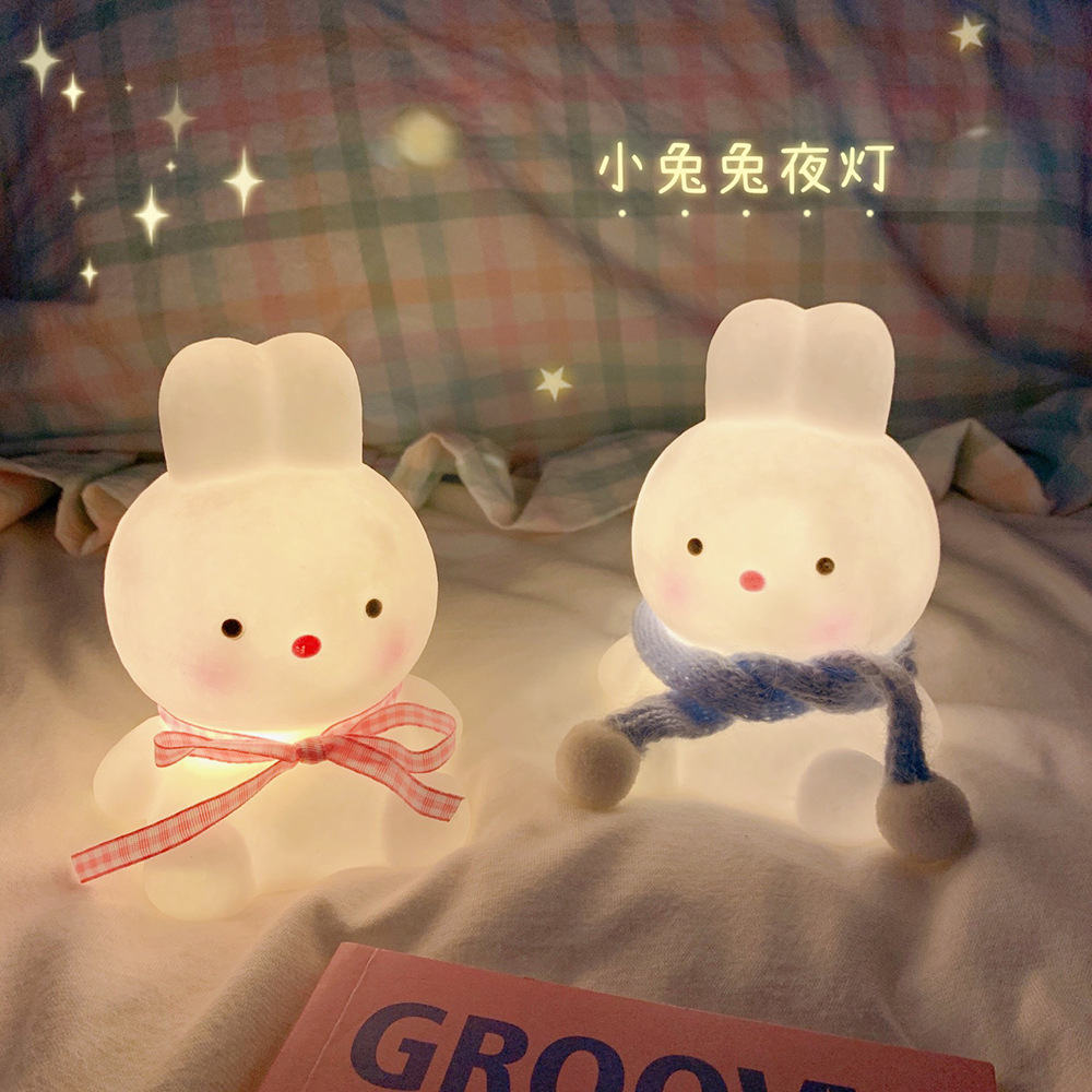 Popular Led Vinyl Small Night Lamp Duck Cartoon Ins Creative Night Market Stall Supply Night Market Children's Luminous Toys