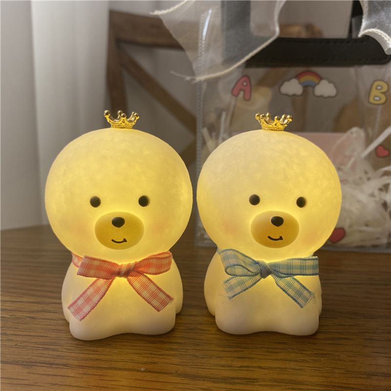 Popular Led Vinyl Small Night Lamp Duck Cartoon Ins Creative Night Market Stall Supply Night Market Children's Luminous Toys