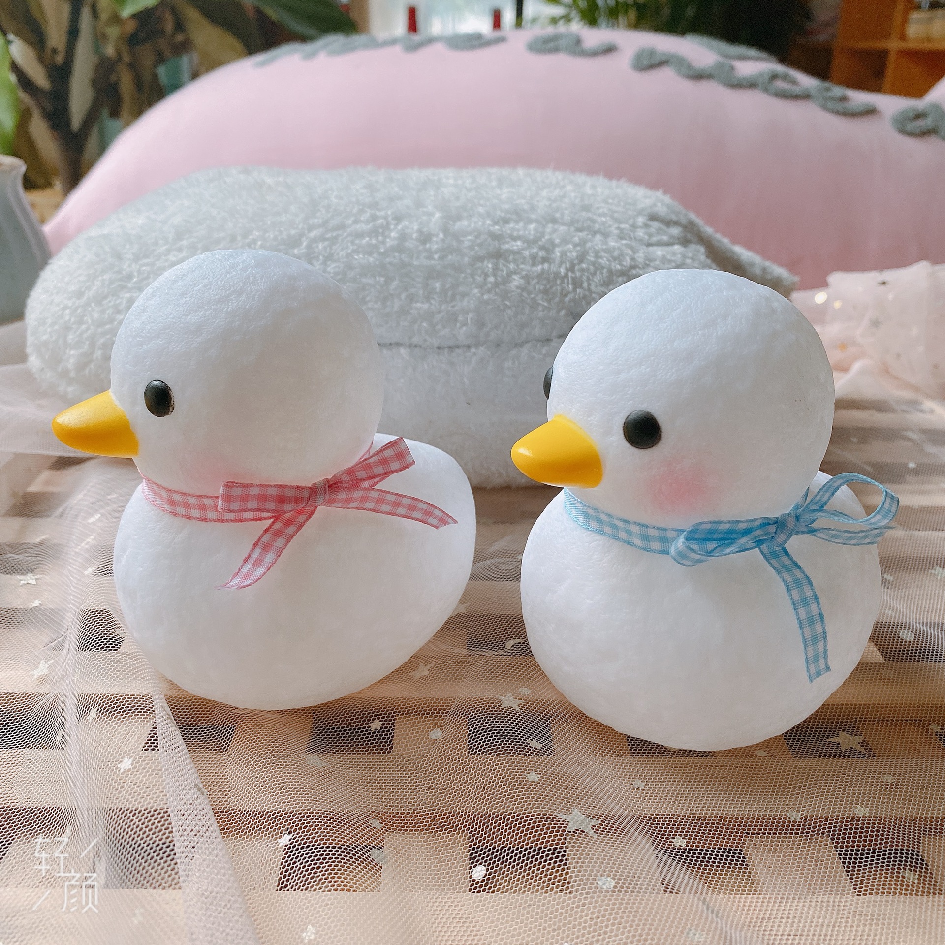 Popular Led Vinyl Small Night Lamp Duck Cartoon Ins Creative Night Market Stall Supply Night Market Children's Luminous Toys