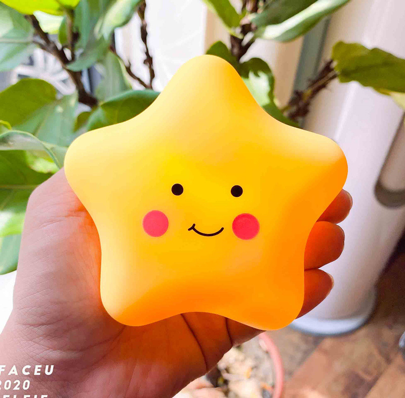 Popular Led Vinyl Small Night Lamp Duck Cartoon Ins Creative Night Market Stall Supply Night Market Children's Luminous Toys