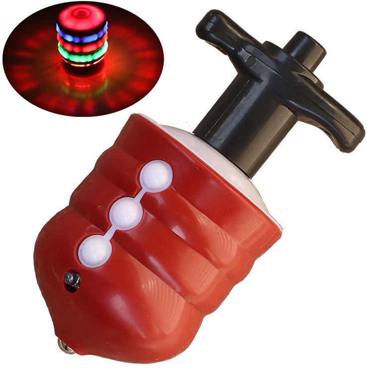 Children's Luminous Toys Colorful Flash Imitation Wood Gyro Light Music Sound Electric Gyro Night Market Stall Wholesale Children's Luminous Toys Colorful Flash Imitation Wood Gyro Light Music Sound Electric Gyro Night Market Stall Wholesale