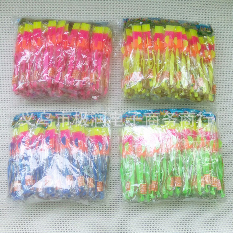 Stall Night Market Children's Luminous Toys Small Rocket Volume Express LED Flash Slingshot Catapult Rocket Sky Dancers Bamboo Dragonfly Stall Night Market Children's Luminous Toys Small Rocket Volume Express LED Flash Slingshot Catapult Rocket Sky Dancers Bamboo Dragonfly