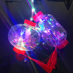 New Flash Magic Wand Glow Stick Children's Luminous Toys Stall Drainage Bounce Ball Star Sky Ball Magic Wand