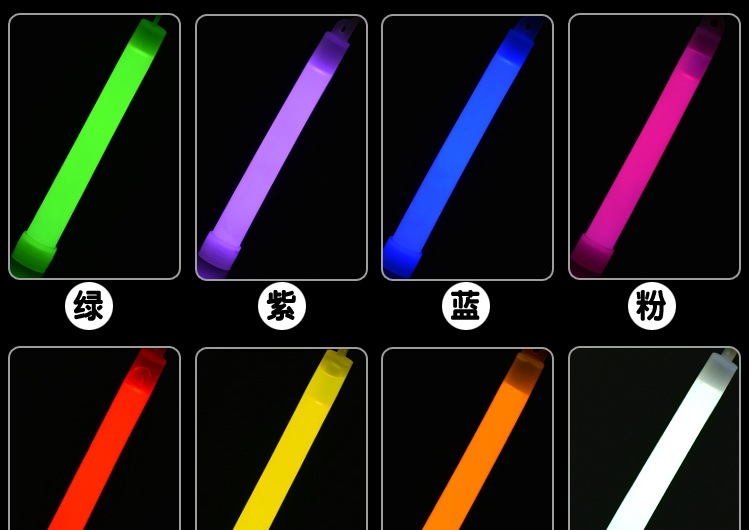 6-Inch Light Stick Glow Stick Night Lighting 15 * 150mm Outdoor Camping Survival Customized Logo Luminous Toys