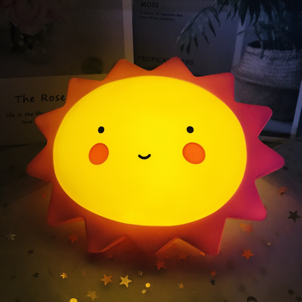 INS Hot Sale Star Clouds Sun Unicorn Ice Cream Night Light Children's Room Decorative Luminous Toys INS Hot Sale Star Clouds Sun Unicorn Ice Cream Night Light Children's Room Decorative Luminous Toys