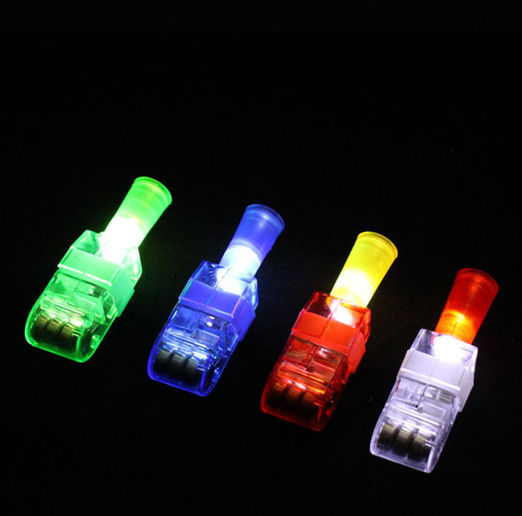 Cartoon Finger Projection Lamp Finger Lights Ring Light Led Stall Hot Sale Children's Luminous Toys
