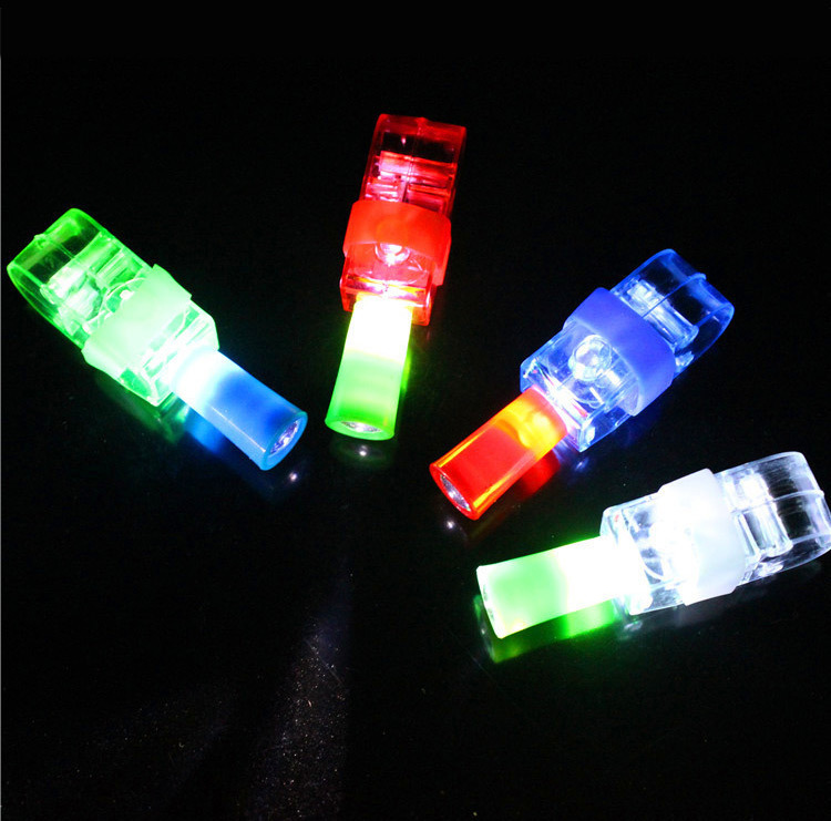 Cartoon Finger Projection Lamp Finger Lights Ring Light Led Stall Hot Sale Children's Luminous Toys