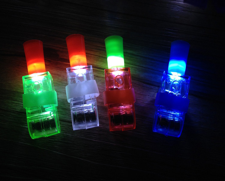 Cartoon Finger Projection Lamp Finger Lights Ring Light Led Stall Hot Sale Children's Luminous Toys