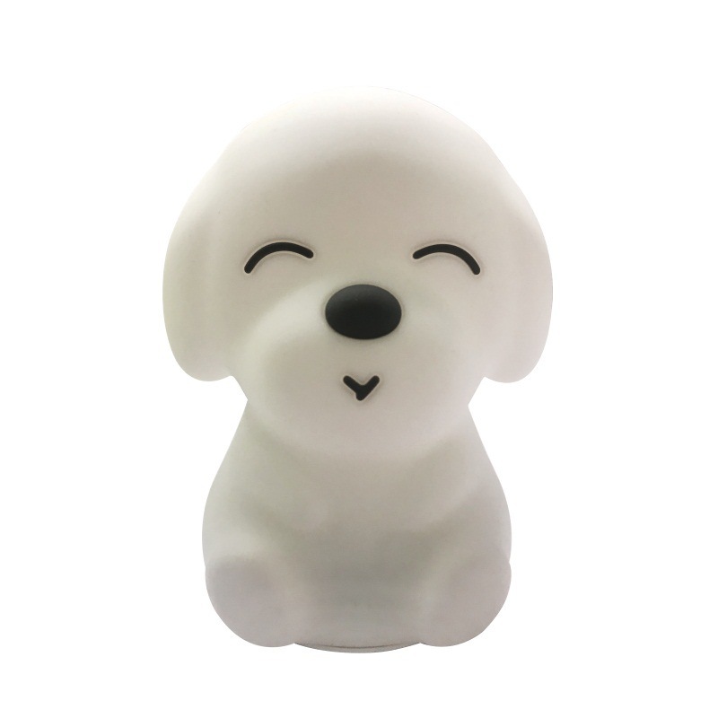 Puppy Silicone Pat Lamp Night Market Small Night Lamp Stall Products New LED Luminous Toys