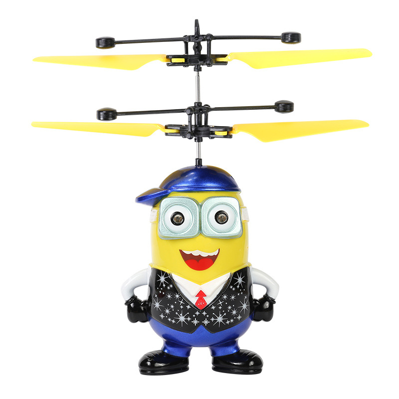Intelligent Gesture Induction Vehicle Xiaofeixian New Exotic UFO Remote Control Helicopter Stall Children&#039;s Luminous Toys