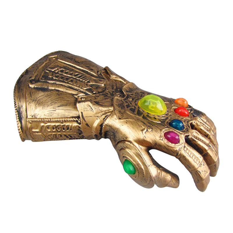 Anime Reunion 3 Thanos Infinite War Gloves Luminous Toys Stall Hot Sale Wholesale with Lights 1:1
