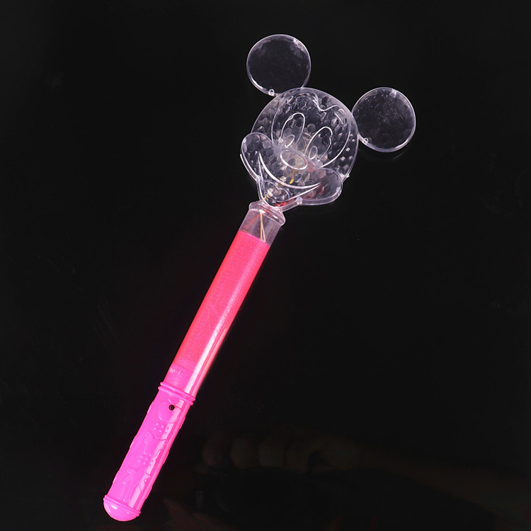 Fairy Wand Children's Luminous Toys Colorful Star Moon Magic Wand Wholesale Ice Princess Qiyuan Crown Flash Stick