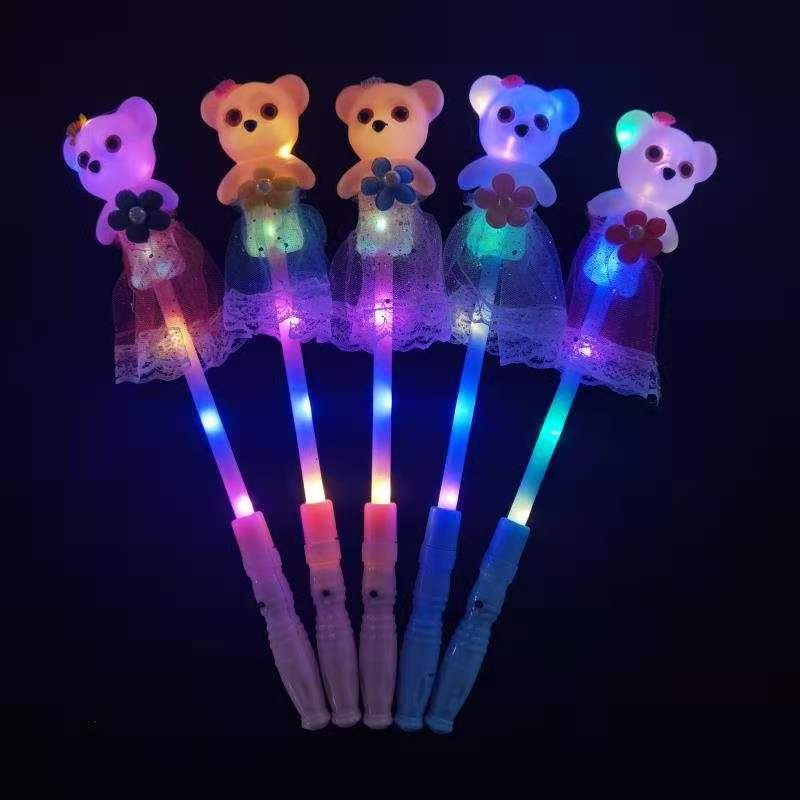 New Flash Magic Wand Children's Luminous Toys Stall Drainage Bounce Ball Star Sky Ball Cartoon Magic Stick Props New Flash Magic Wand Children's Luminous Toys Stall Drainage Bounce Ball Star Sky Ball Cartoon Magic Stick Props