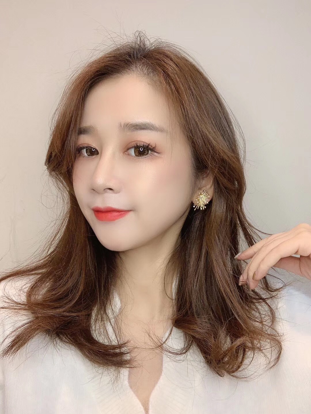 Korean Dongdaemun New Sterling Silver Needle Beautiful Rhinestone Temperament Fireworks High-Grade Ear Studs Earrings Girl's Earrings