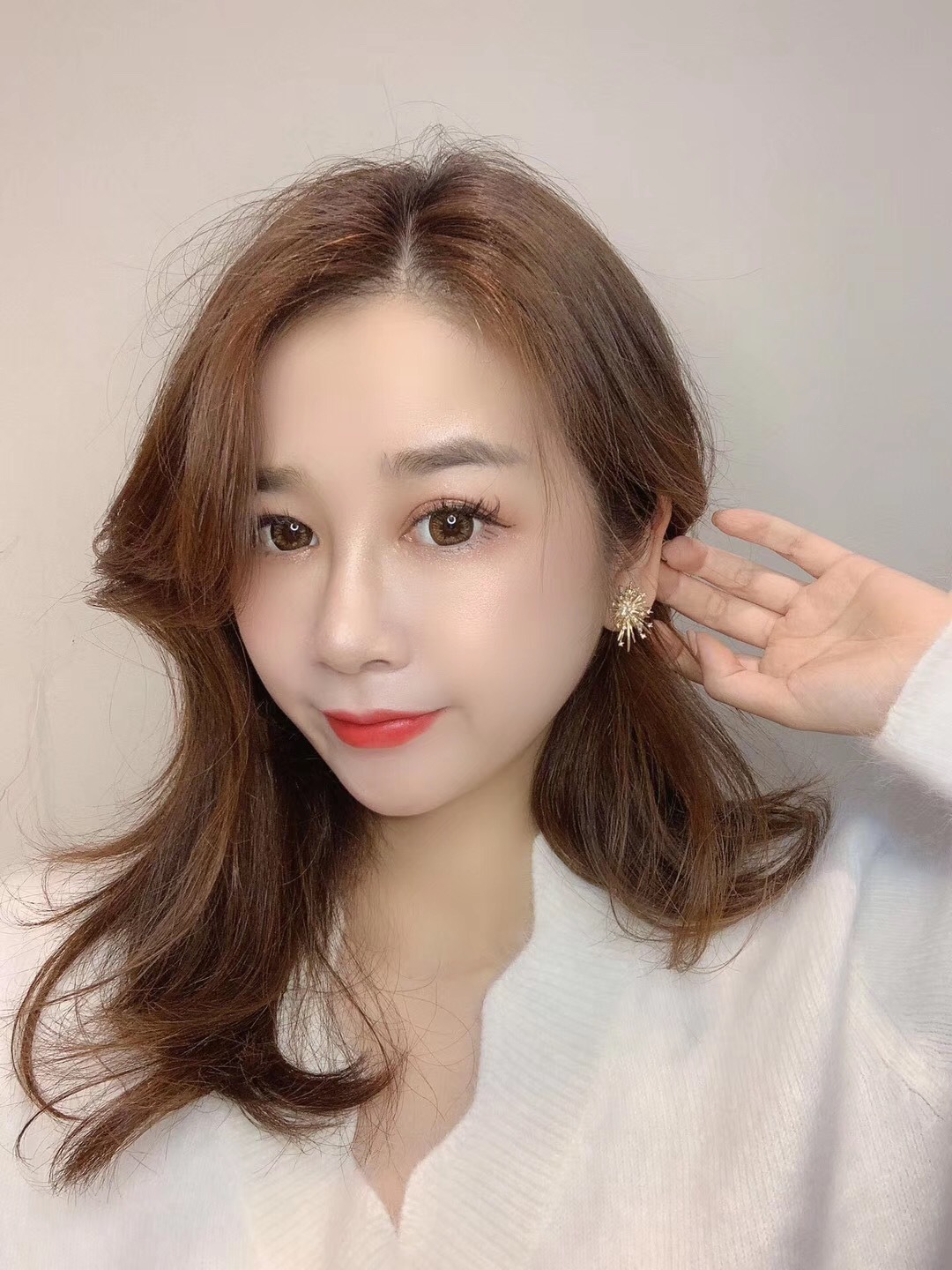 Korean Dongdaemun New Sterling Silver Needle Beautiful Rhinestone Temperament Fireworks High-Grade Ear Studs Earrings Girl's Earrings