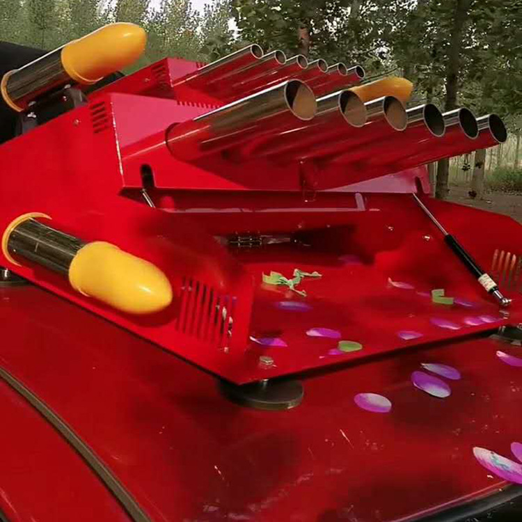 Fireworks  Control Small Wedding Electronic Salute Color Ribbon Roof Firecrackers with Music Opening Welcome