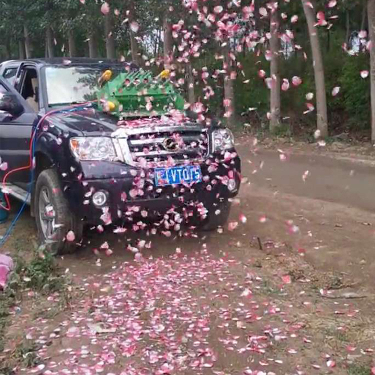 Fireworks  Control Small Wedding Electronic Salute Color Ribbon Roof Firecrackers with Music Opening Welcome
