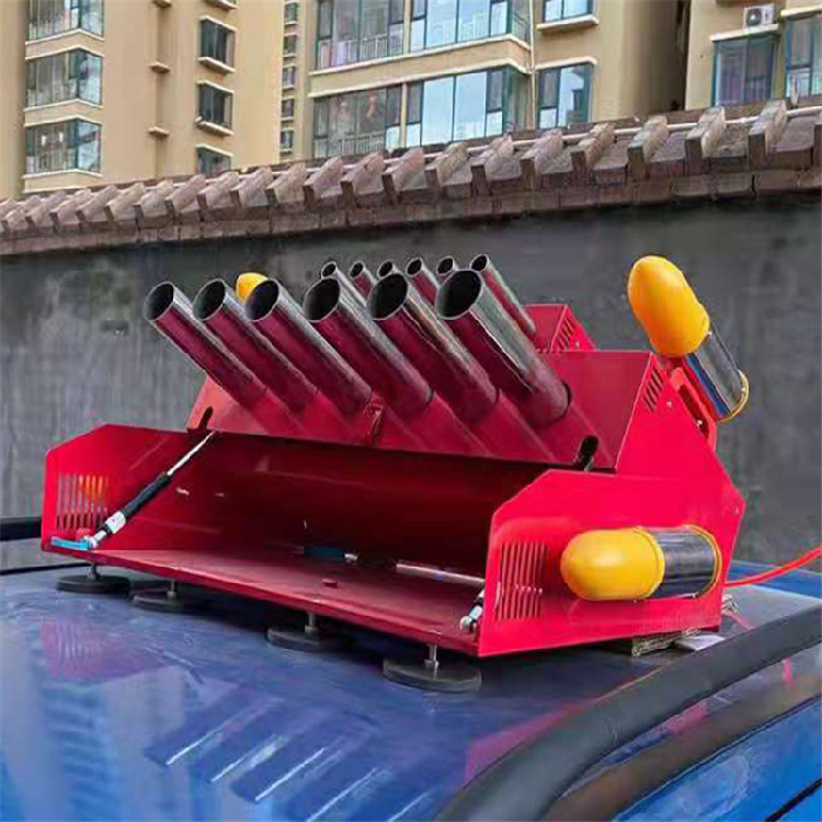 Fireworks  Control Small Wedding Electronic Salute Color Ribbon Roof Firecrackers with Music Opening Welcome