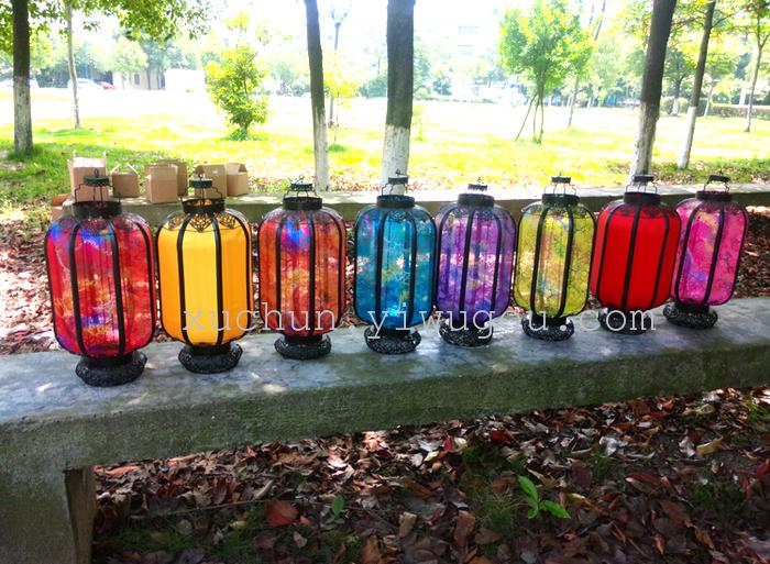 Barrel-shaped lanterns advertising classic Lantern Lantern paper Lantern flannel flower and fruit garden lantern Lantern B2B platform