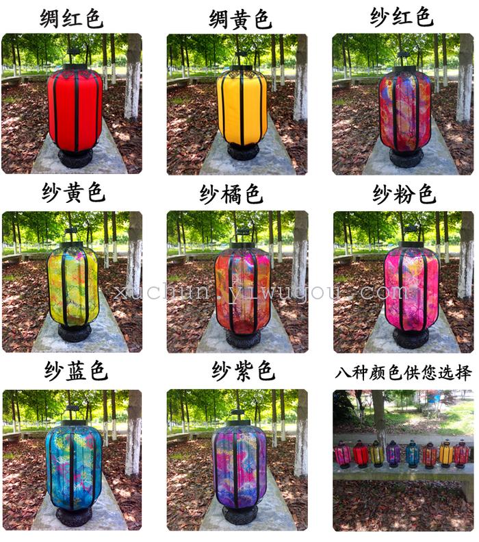 Barrel-shaped lanterns advertising classic Lantern Lantern paper Lantern flannel flower and fruit garden lantern Lantern B2B platform