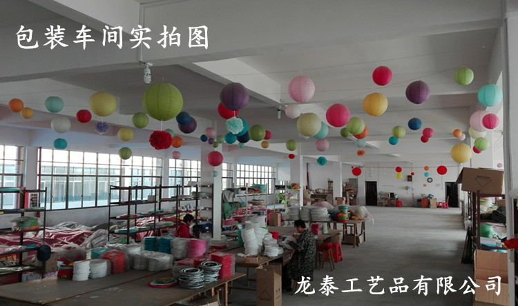 Factory Wholesale Chinese Lantern Paper Lamp Shade New Year's Day Spring Festival Wedding Kindergarten DIY Painting Festive Wedding LED Lantern