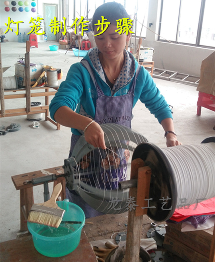 Factory Wholesale Chinese Lantern Paper Lamp Shade New Year's Day Spring Festival Wedding Kindergarten DIY Painting Festive Wedding LED Lantern