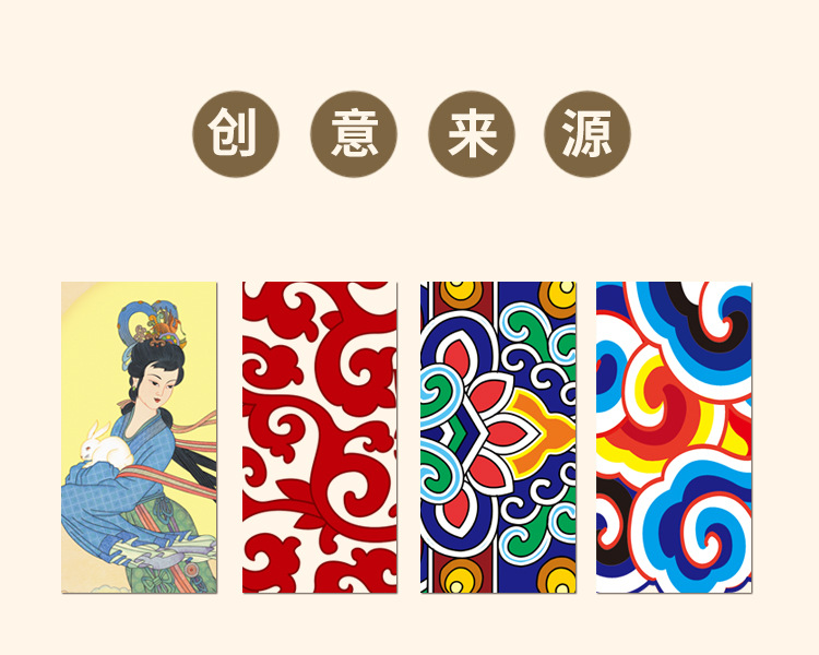DIY Lantern Folding Card Paper Lantern String Chinese Style Retro GD Paper Cut Mid-Autumn Festival Lantern Factory Wholesale