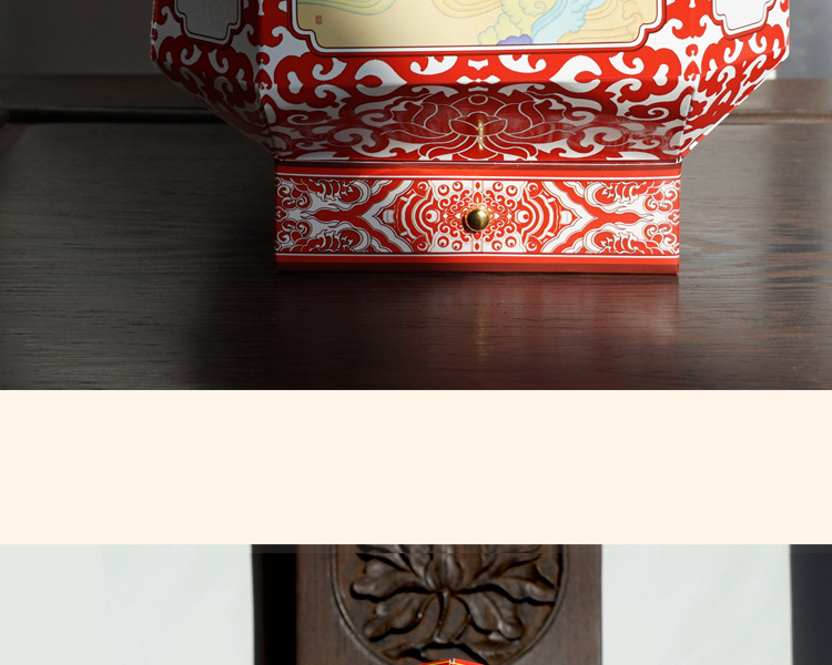 DIY Lantern Folding Card Paper Lantern String Chinese Style Retro GD Paper Cut Mid-Autumn Festival Lantern Factory Wholesale