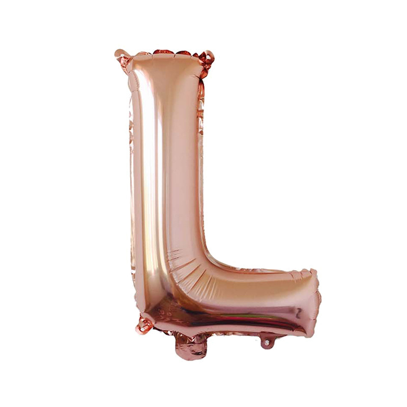 16-Inch Thin Body Imitation Beautiful English Letters Golden Silver Aluminum Balloon Birthday Anniversary Event Decoration Balloon 16-Inch Thin Body Imitation Beautiful English Letters Golden Silver Aluminum Balloon Birthday Anniversary Event Decoration Balloon