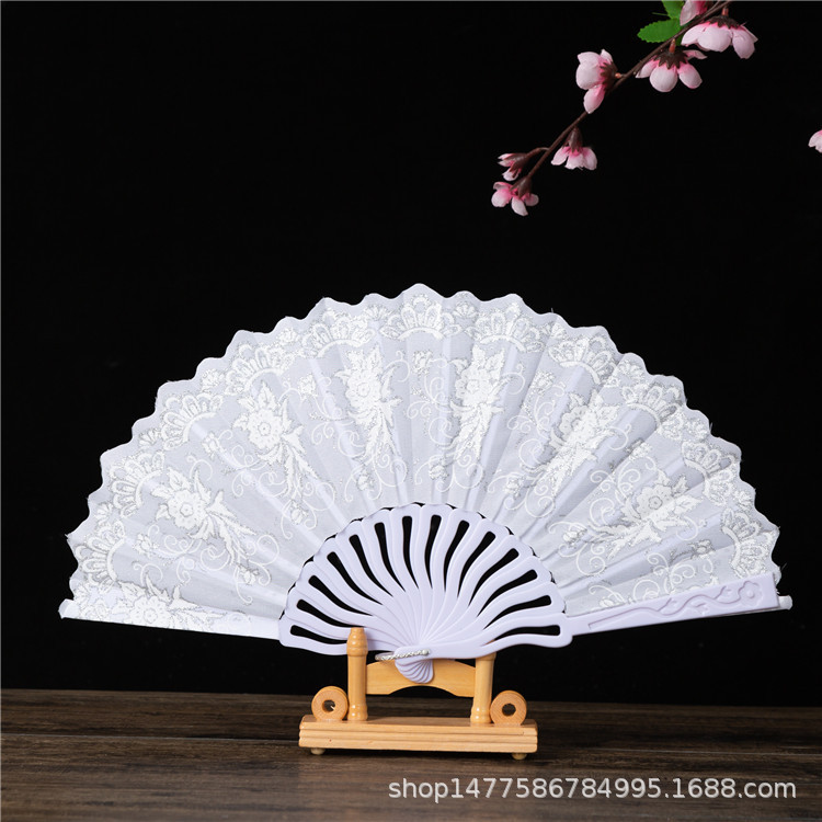 Chinese Style Keel Fan Hot Silver Powder Dance Fan Wedding Fan Spanish Fan Female Fan Folding Fan Advertising Fan Wholesale Chinese Style Keel Fan Hot Silver Powder Dance Fan Wedding Fan Spanish Fan Female Fan Folding Fan Advertising Fan Wholesale