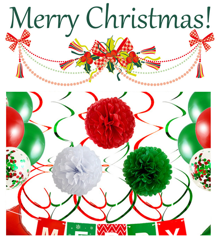 Balloon Set Christmas Balloons Balloon Set Christmas Head Band Balloon Headdress Show Window Decoration Party Christmas Balloons