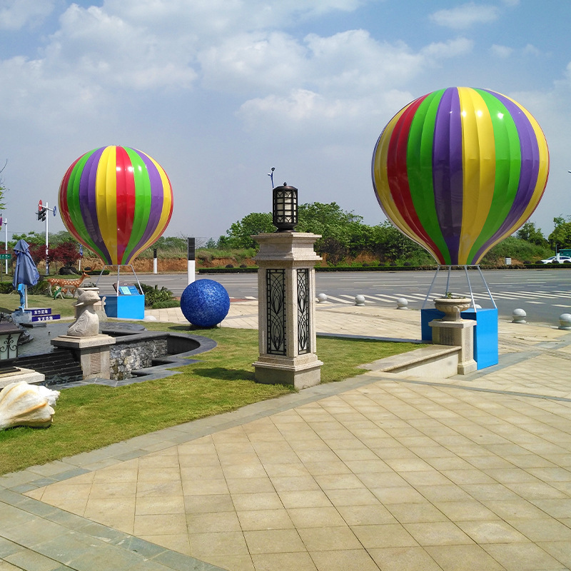 National Day Scenic Spot Props Beautiful Furnishings Decoration Hot Air Balloon Decoration Shopping Hot Air Balloon