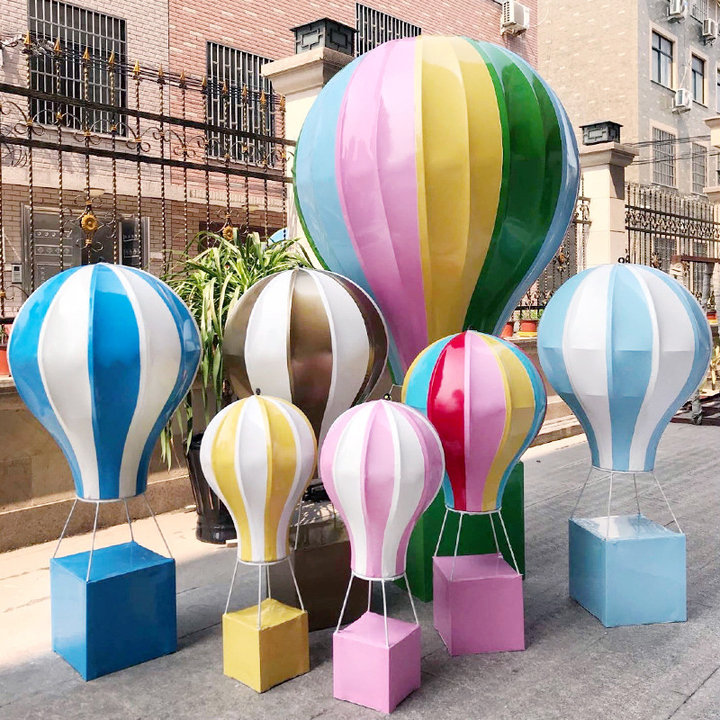 National Day Scenic Spot Props Beautiful Furnishings Decoration Hot Air Balloon Decoration Shopping Hot Air Balloon