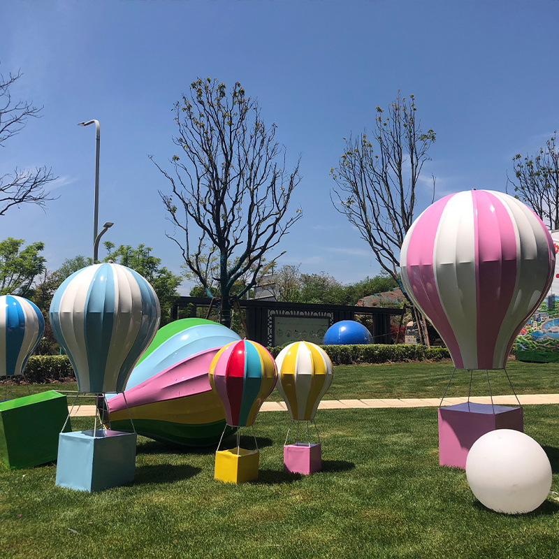 National Day Scenic Spot Props Beautiful Furnishings Decoration Hot Air Balloon Decoration Shopping Hot Air Balloon