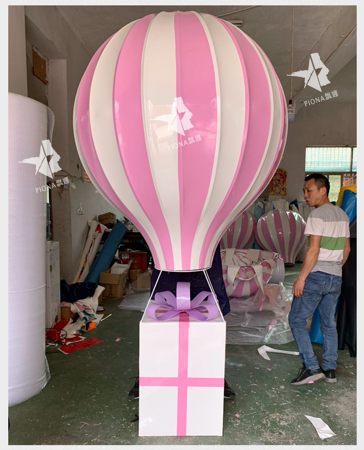 National Day Scenic Spot Props Beautiful Furnishings Decoration Hot Air Balloon Decoration Shopping Hot Air Balloon