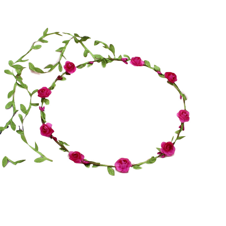 Factory Wholesale Headdress Bridal Wreath Hair Band Hair Accessories Wrist Flower Travel Seaside Vacation Bridal Headdress Flower