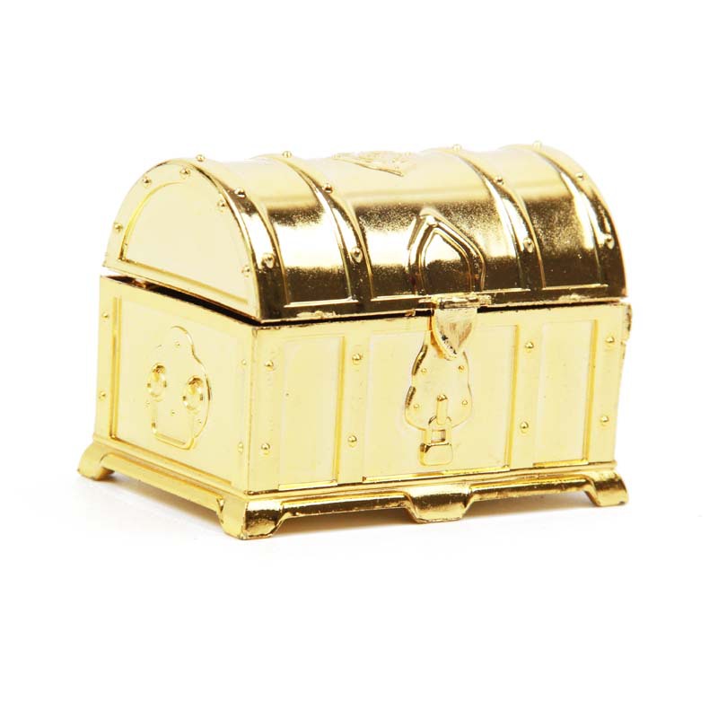European Hot Sale Treasure Chest Creative Gift Box Treasure Box Factory Wholesale Creative Candy Box European Wedding Candies Box