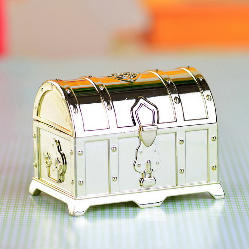 European Hot Sale Treasure Chest Creative Gift Box Treasure Box Factory Wholesale Creative Candy Box European Wedding Candies Box